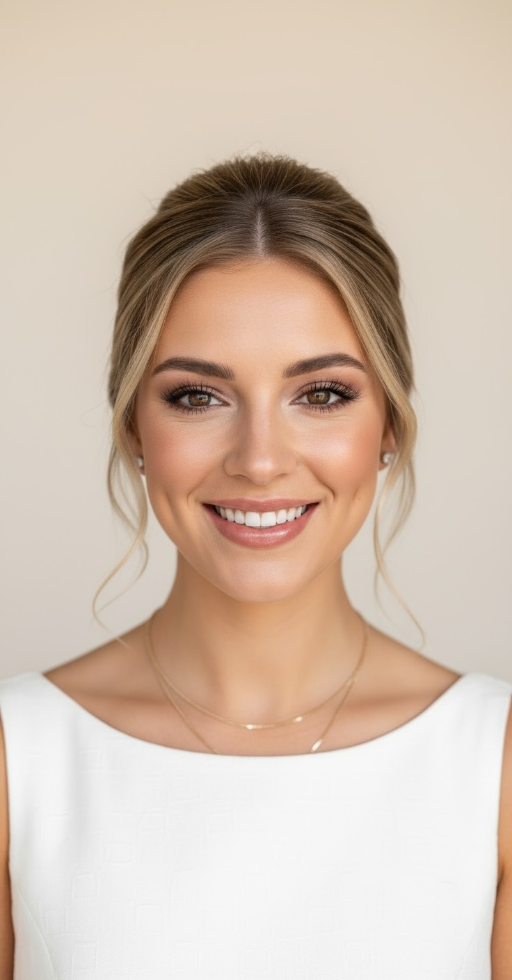 After Bridesmaid High Updo